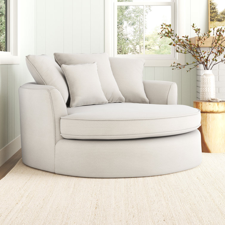 Sand & Stable Syloh Upholstered Barrel Chair & Reviews | Wayfair